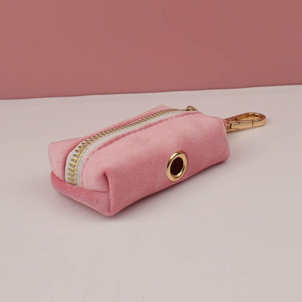PERSONALIZZABILE - SET PETTORINA PER CANI IN VELLUTO ROSA