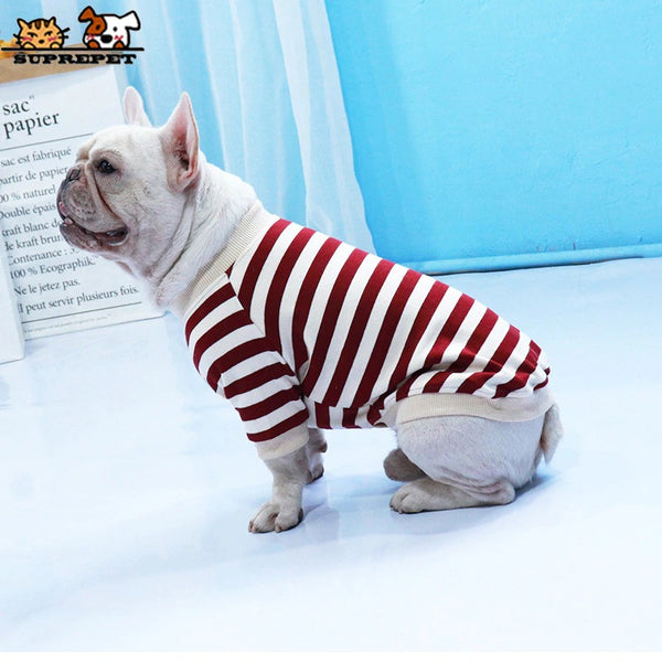 PIGIAMINO PER CANI A RIGHE