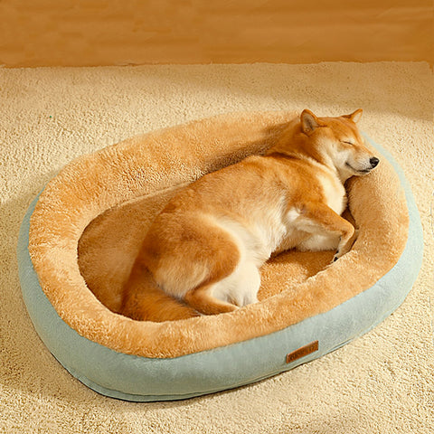 CUCCIA PER CANI IN MORBIDO PELUCHE SHIBA