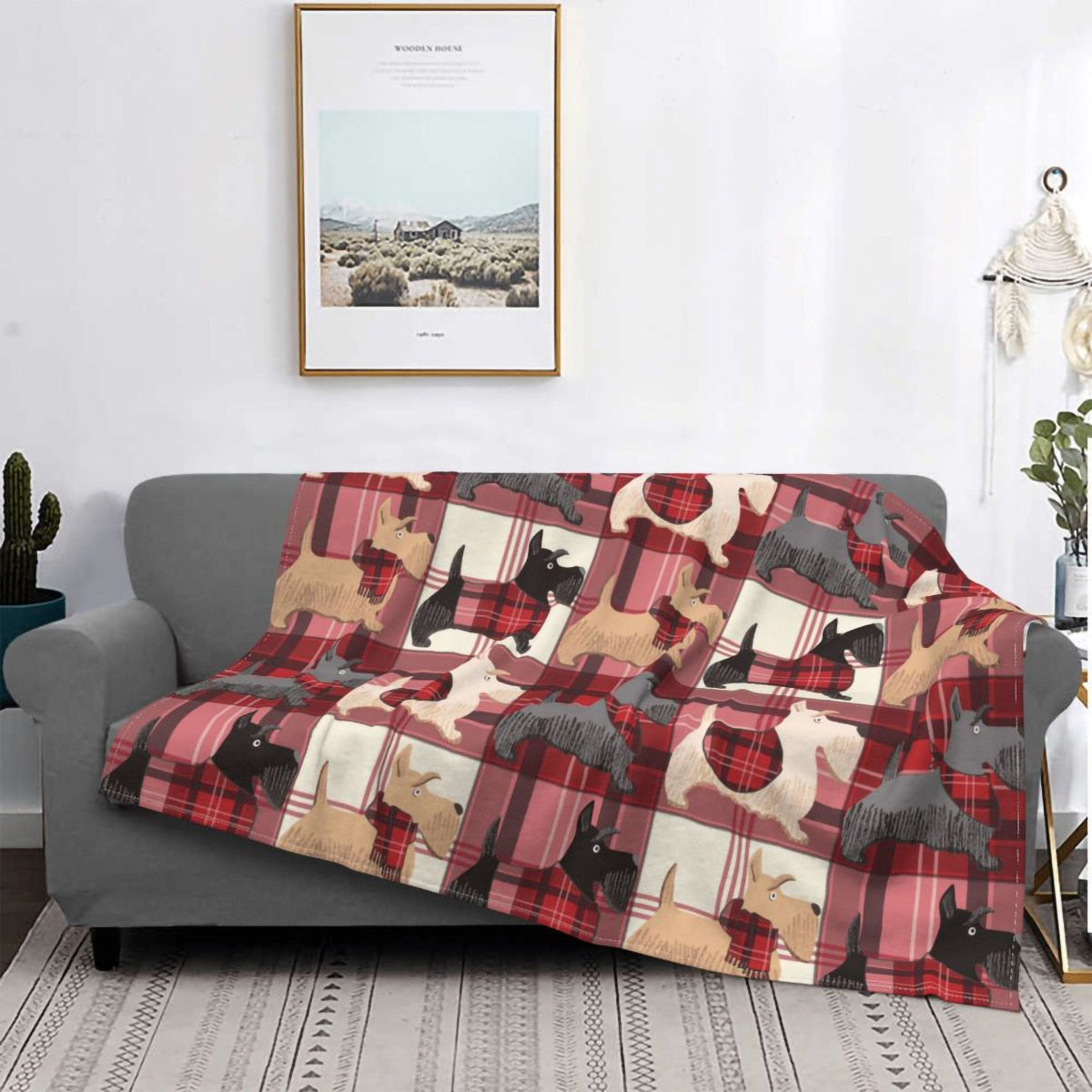 SCOTTISH TERRIER FLEECE BLANKET