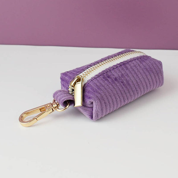 PERSONALIZZABILE - SET COLLARE PER CANI IN VELLUTO VIOLA A COSTE