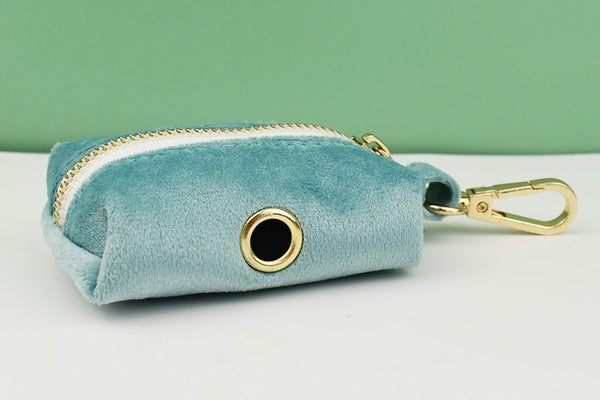 PERSONALIZZABILE - SET PETTORINA PER CANI IN VELLUTO MENTA