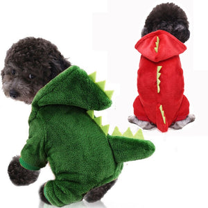 DINOSAUR HALLOWEEN DOG OUTFIT