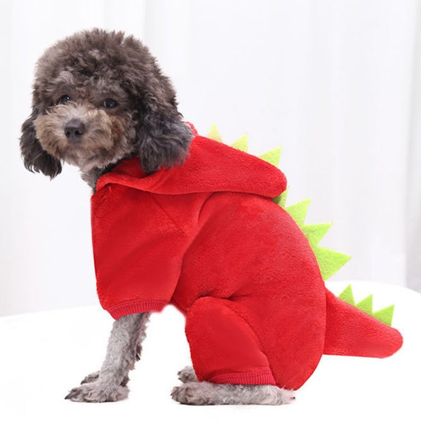 DINOSAUR HALLOWEEN DOG OUTFIT