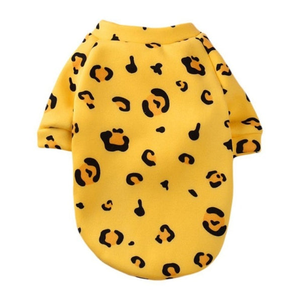 VESTITO PER CANI FELPATO ANIMAL SKETCH