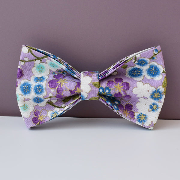 PERSONALIZZABILE - SET COLLARE PER CANI FIORI VIOLA